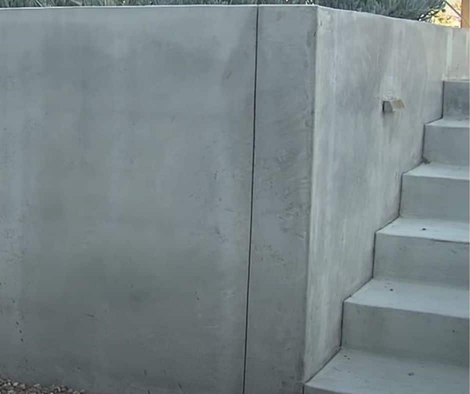 Concrete retaining wall Jacksonville